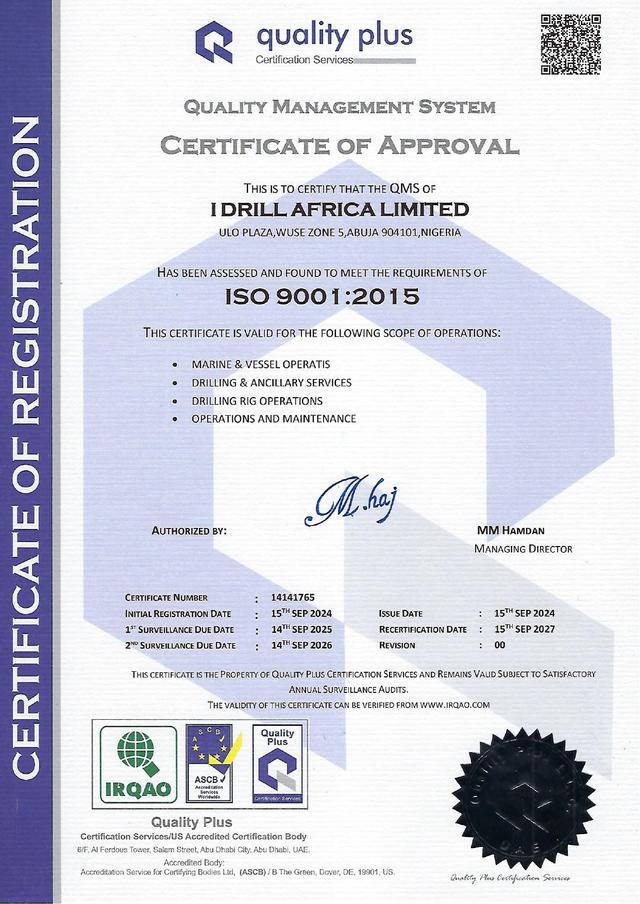 ISO 9001:2015
